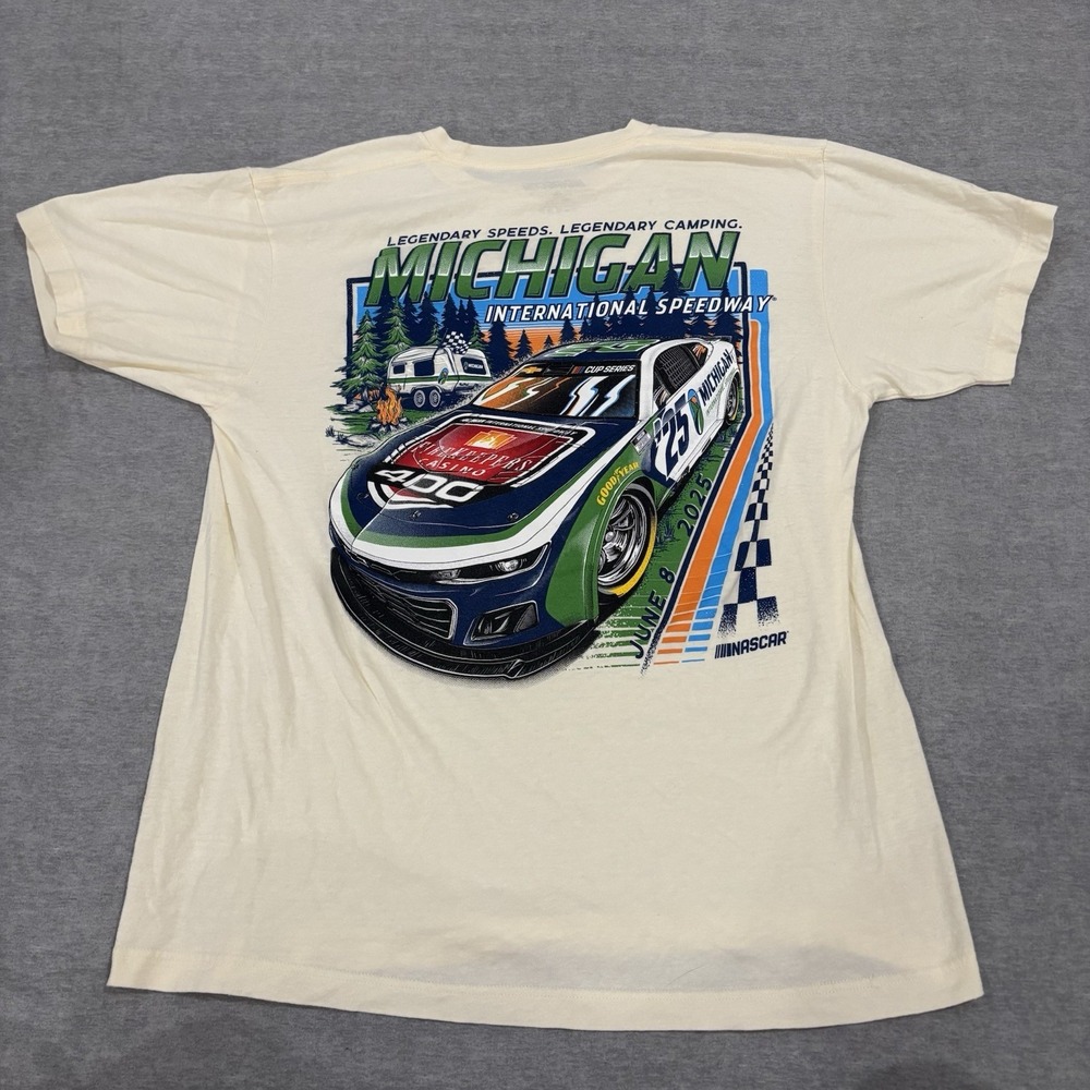 NASCAR Michigan International Speedway Unisex L 2009 400 Event T-shirt